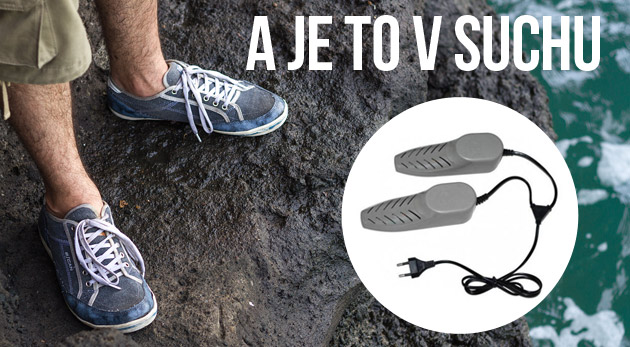 Súťaž o 3 sušiče do topánok