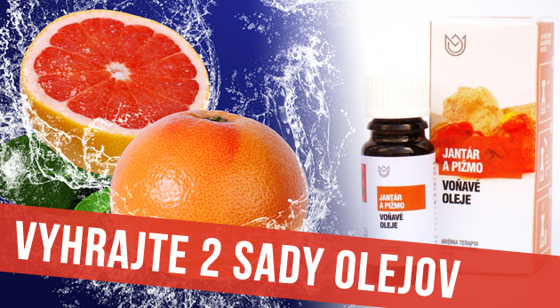 Súťaž o 2 sady éterických olejov