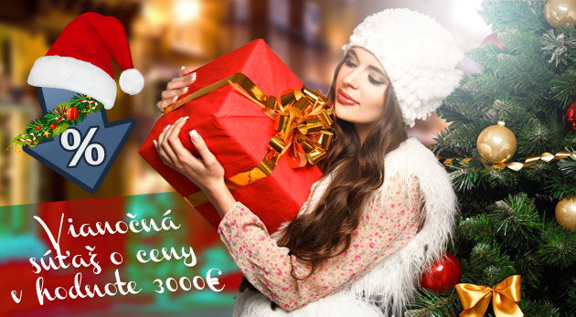 Vianočná súťaž ZaMenej.sk o ceny za 3000 €