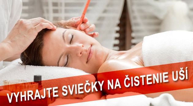 Súťaž o 5 párov aromatických sviečok na čistenie uší
