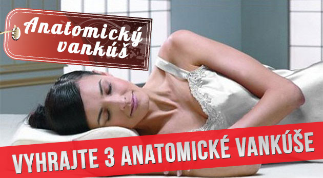 Súťaž o 3 anatomické vankúše Memory Pillow