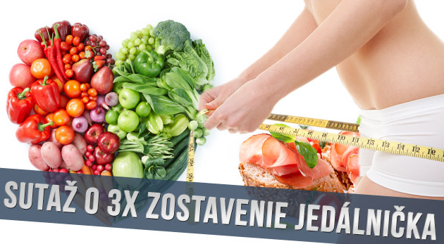 Súťaž o 3x zostavenie jedálnička na chudnutie online