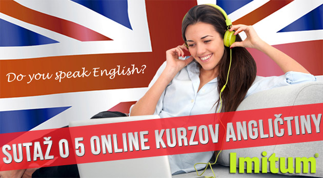 Súťaž o 5 ročných online kurzov angličtiny