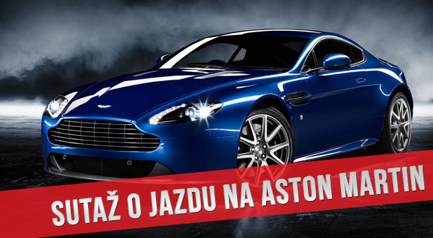 Súťaž o jazdu na športiaku Aston Martin V8 Vantage Sportshift