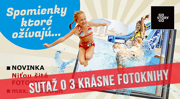 Súťaž o 3 značkové niťou šité fotoknihy s tvrdými doskami