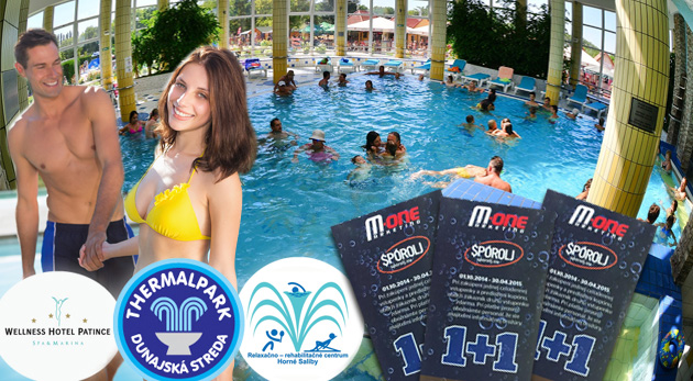 Súťaž o celodenné vstupenky do termálnych parkov Dunajská Streda, Patince alebo Horné Saliby