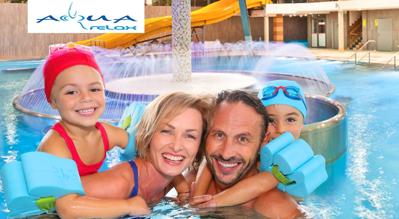 Súťaž o tri rodinné vstupenky do Aquaparku AquaRelax v Dolnom Kubíne