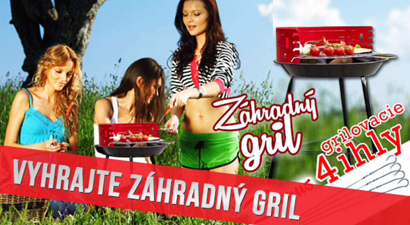 Súťaž o záhradný gril