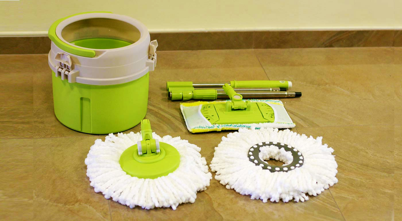 Súťaž o Lift Magic Mop 360° s textilnými hlavicami s mikrovláknom 