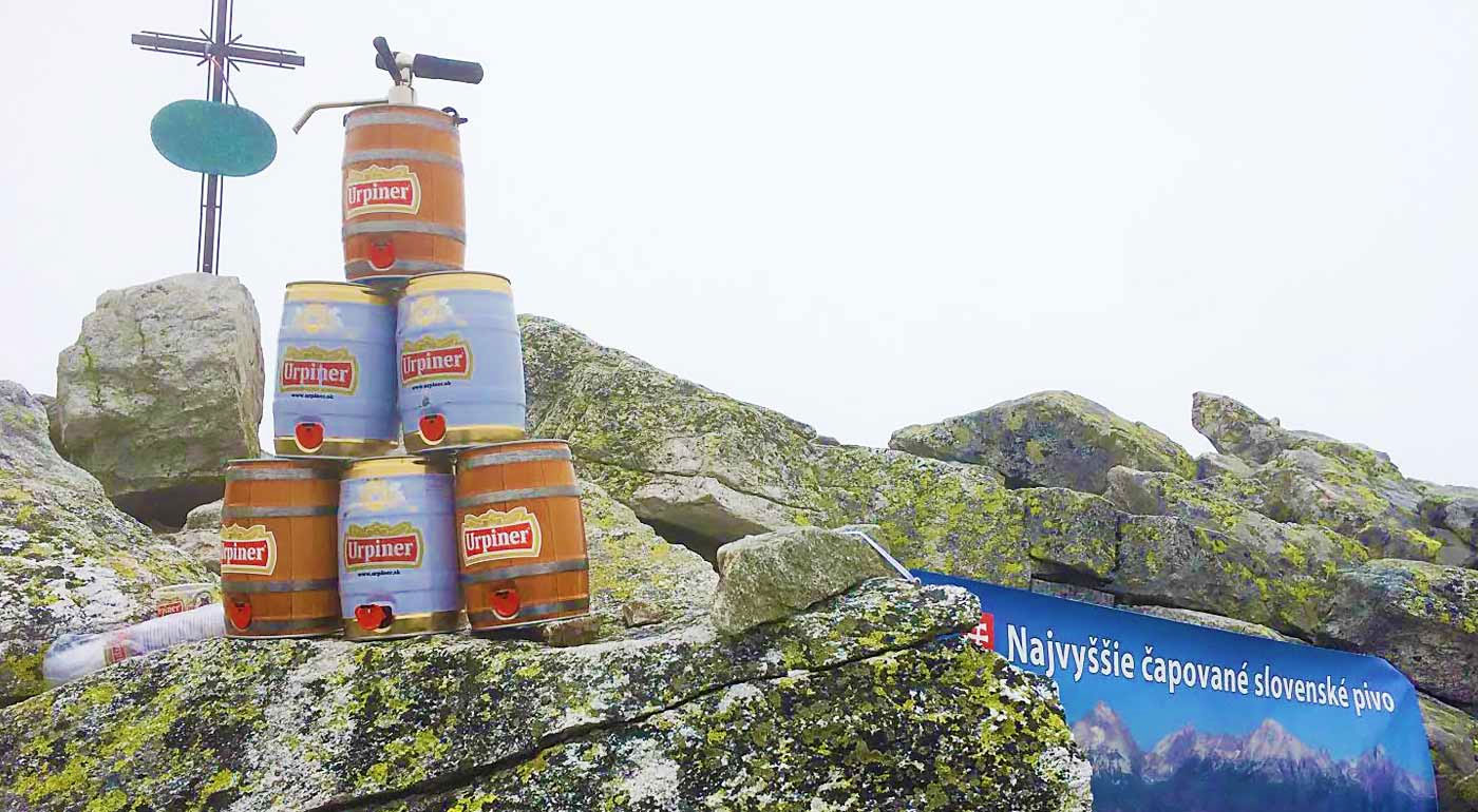 Súťaž o 5l súdok piva a 4 darčekové balíčky značky Urpiner