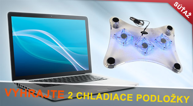 Súťaž o 2 chladiace podložky pod notebook