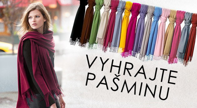 Súťaž o mäkučkú pašmínu