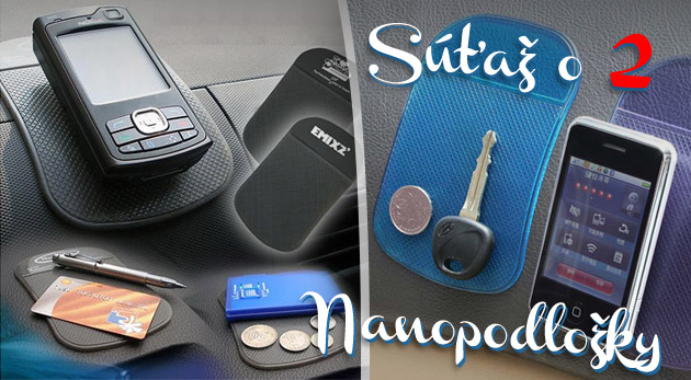Súťaž o 2 nanopodložky