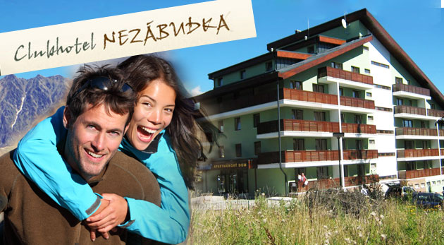 Súťaž o 3-dňový All Inclusive pobyt pre dvojicu v Clubhotel Nezábudka*** v Tatranskej Štrbe
