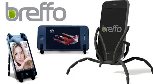 Súťaž o 5 držiakov na telefóny, GPS alebo MP3 prehrávače Breffo Spiderpodium