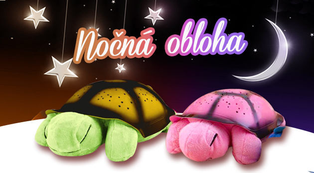 Súťaž o 2 plyšové korytnačky - detské lampičky