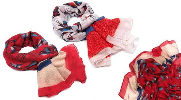 Súťaž o 2 trendové pestrofarebné šály