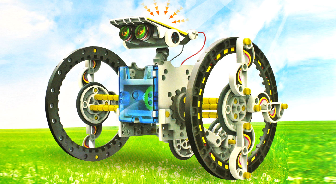 Súťaž o stavebnicu 14 v 1 - Solárny robot