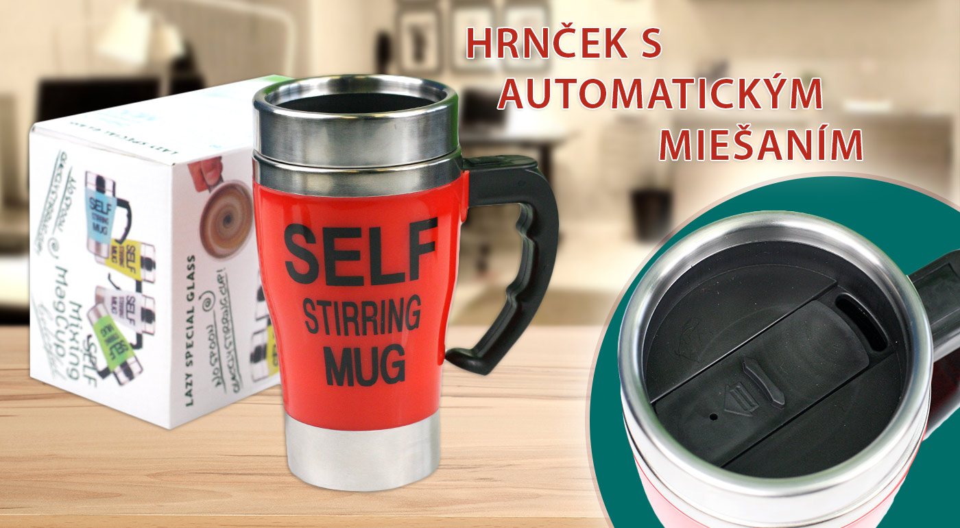 Súťaž o šikovný hrnček a automatickým miešaním