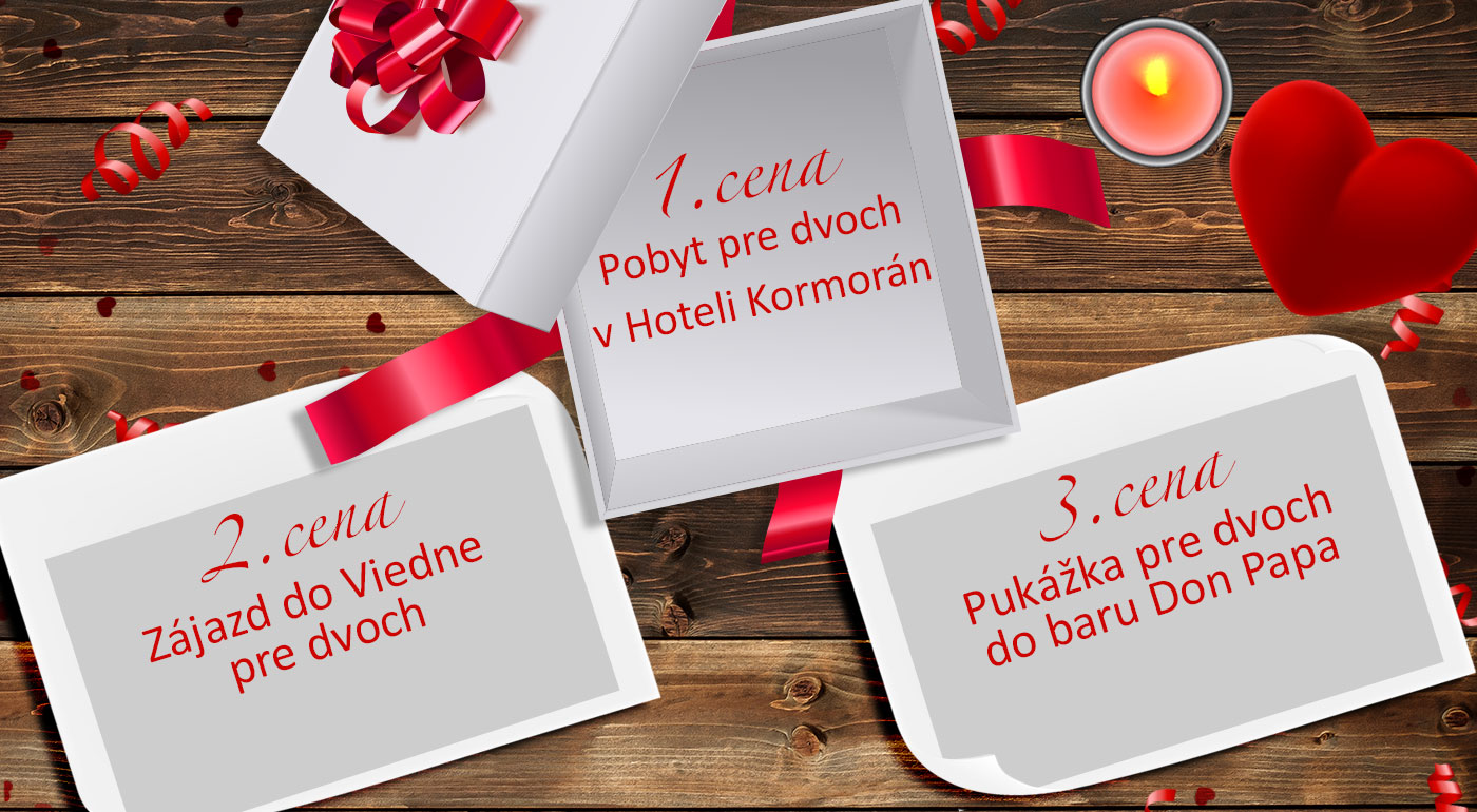 Valentínska súťaž o atraktívne ceny