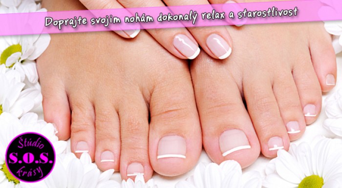 Pedikúra s olejovým zábalom + masáž. Relax pre vaše nohy.