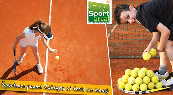 Zľava na prenájom tenisových kurtov za super cenu