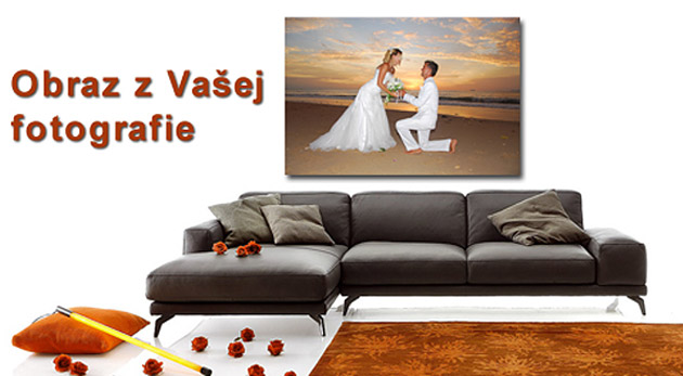 Tlač vašich fotiek na plátno vrátane rámovania. Os