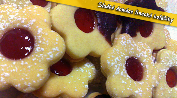 Domáce linecké koláčiky za super cenu.