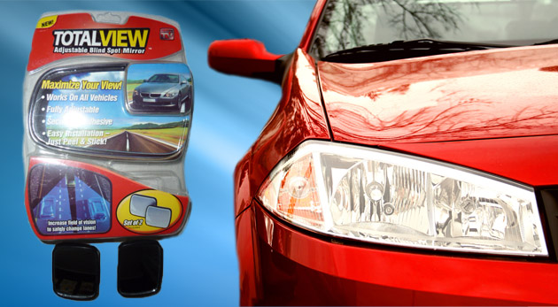 Pomocné spätné zrkadielka na odstránenie mŕtveho b