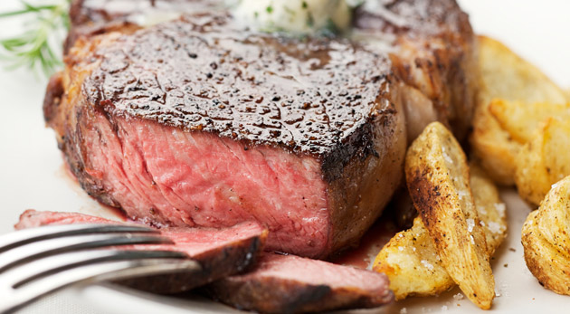 4 druhy hovädzích steakov v centre Bratislavy v re