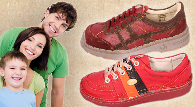 Dámska alebo pánska kožená obuv. Doprajte si pohod