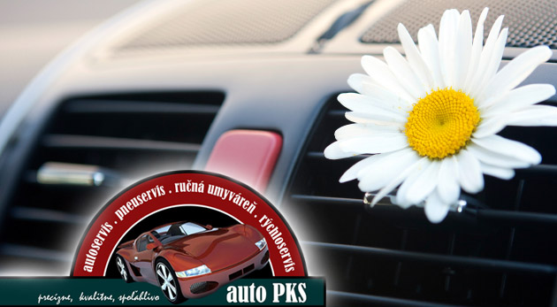 Ozónové čistenie klimatizácie a interiéru auta. No