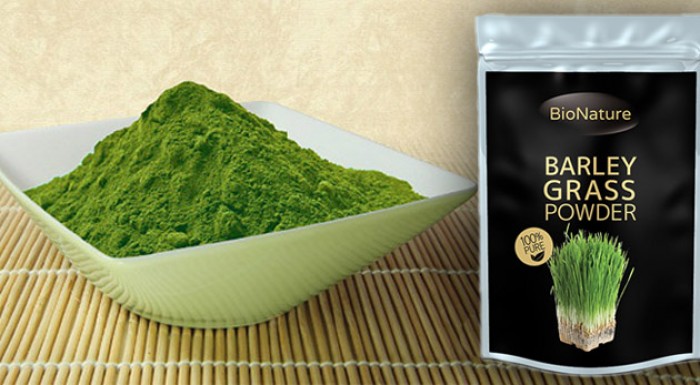 Zelený mladý jačmeň - 100% bio prášok, bez pridaný