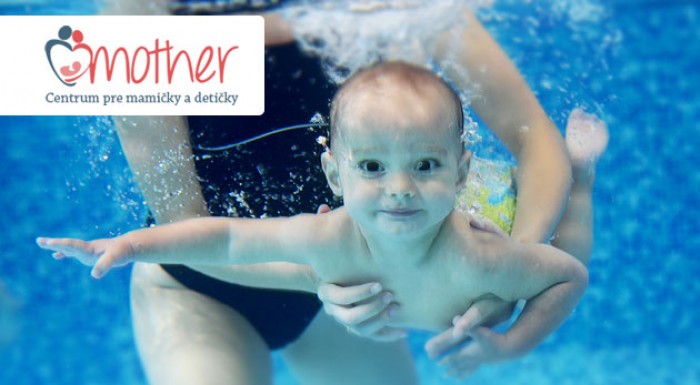 Kurz plávania pre bábätká - 4 alebo 8 výcvikových 