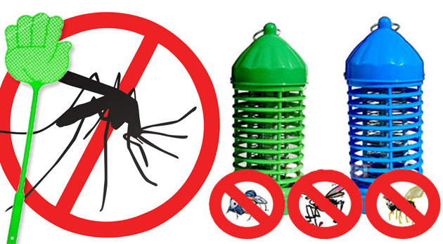 Vysoko účinný elektrický lapač hmyzu na báze UV ži