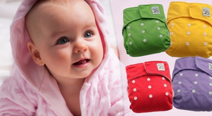 Nastaviteľná látková plienka s vkladačkou pre deti