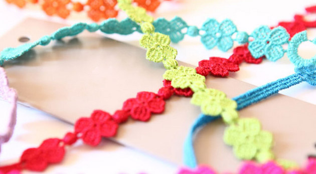 Jedinečný a štýlový čipkovaný náramok. Na výber 3 