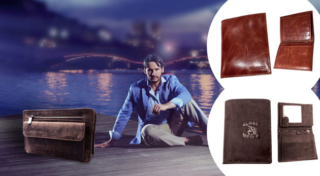 Pánske doplnky z pravej kože: kvalitné peňaženky a