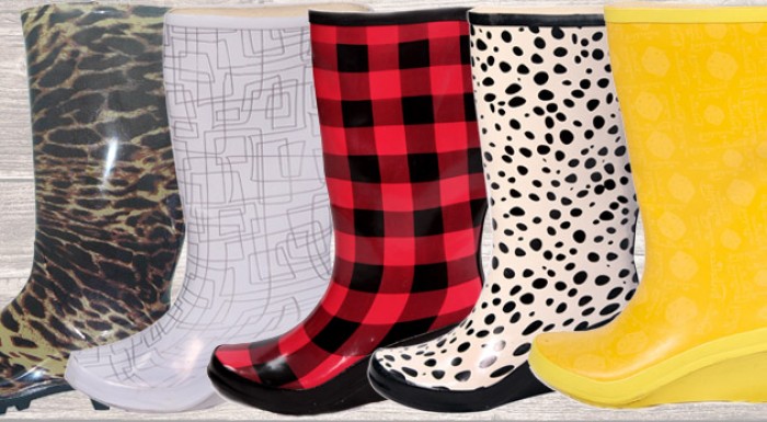 Štýlové dámske gumáky. Na výber z 10-tich módnych 