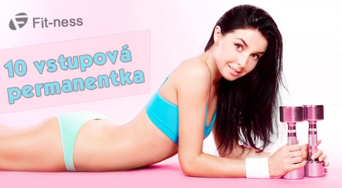 10 vstupová permanentka do Fit-ness centra - 7 dní