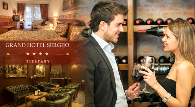 Hotel Sergijo**** - úžasný 3 dňový pobyt v Piešťan