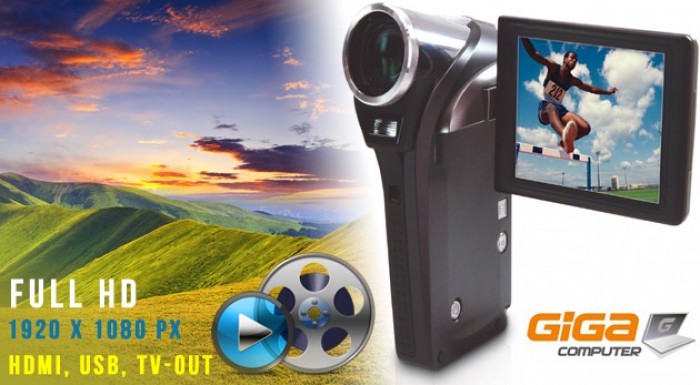  Full HD videokamera Aiptek.