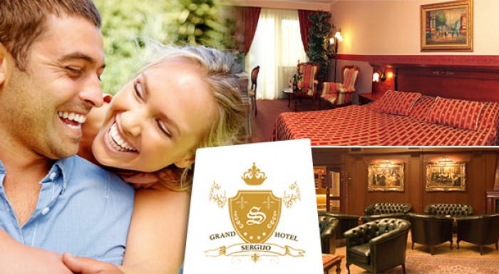 3 dňový letný pobyt s polpenziou pre dvoch - GRAND HOTEL SERGIJO****.