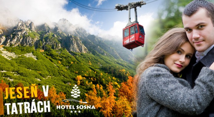 Pobyt s polpenziou a wellnessom v Hoteli Sosna*** 