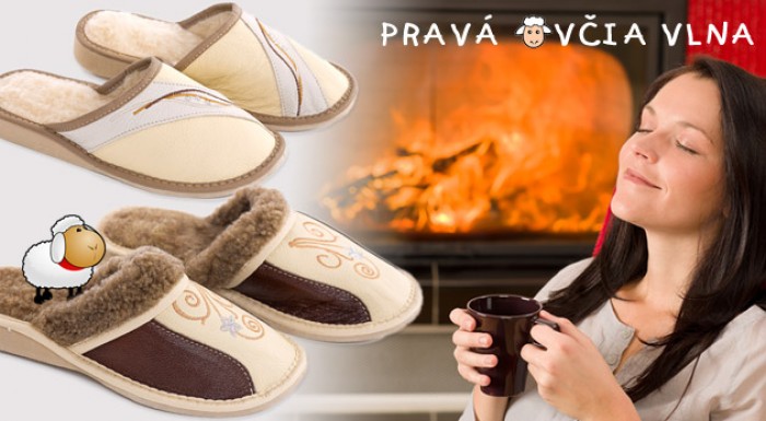 Dámske hrejivé papuče