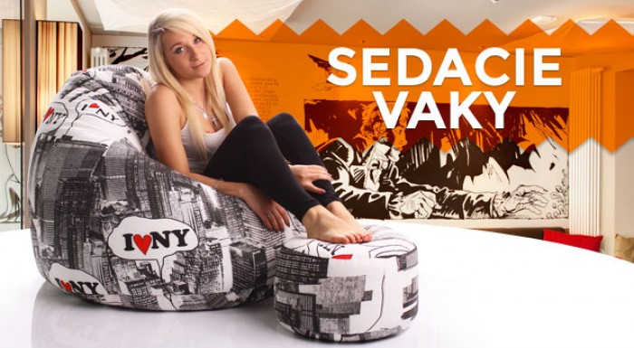 Trendy sedací vak pre všetkých  priaznivcov modern