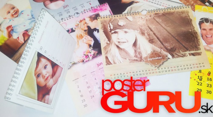 Fotokalendár na rok 2014 - stolový alebo nástenný.