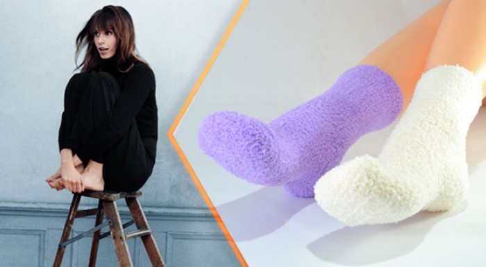 Mäkulinké a hrejivé ponožky -  6 párov.