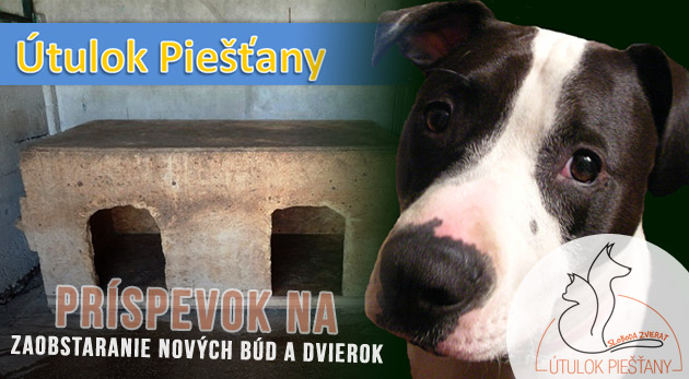 Pomoc zverencom Piešťanskeho útulku - dobrovoľný p