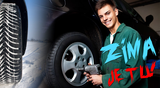 Komplet zimné prezutie pneumatík s vyvážením vráta